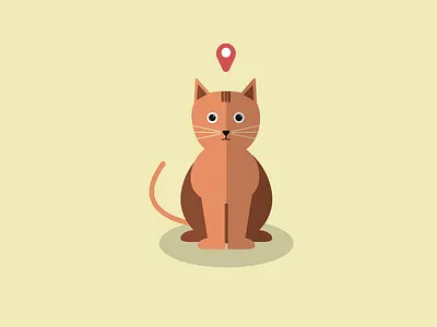 Meow the Cat adobe illustrator cat design art designs flatdesign ilustrator pet