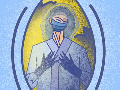 Stay Home Easter NHS branding design digital art digital illustration digital painting easter editorial design editorial illustration illustration nhs stayhome vector