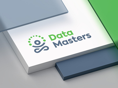 DataMasters logotype 3d big data big data analytics company branding corporate data green human icon joggler k funky karen sardaryan kfunkydesign logo logoinspire logotype logotypedesign master modern modern logo yoga