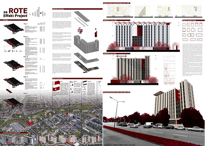 ze ROTE Effekt Project architecture architecture design urban planning
