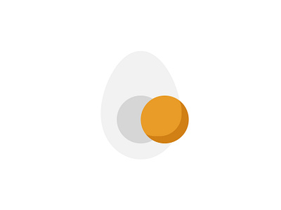 Resurrection Day breakfast church easter egg empty food hard boiled icon illustration jesus christ life resurrection shadow shell simple tomb vector yolk