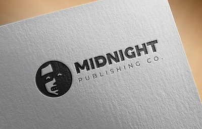 Midnight Publishing Co. books branding design horror illustration logo logo design midnight publishing reading scary spooky vector