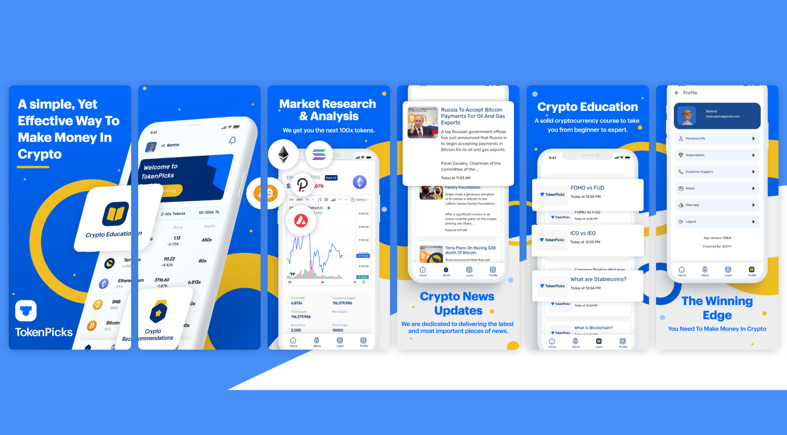 Example of App Store Screenshots / Preview Images