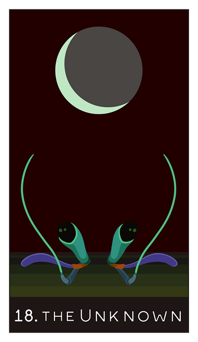 18. the Unknown design digital art graphic design illustration oraclecards tarot