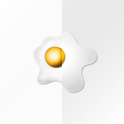 Egg affinity designer art design egg flat illustration minimal vector