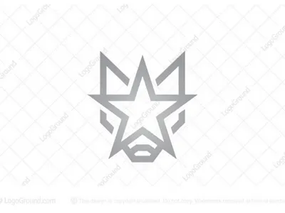 Star Wolf Logo brand design identity logo logo for sale star star wolf star wolf logo star wolf logo for sale wolf wolf logo wolf logo for sale