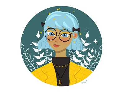 Каролина animation branding flat icon illustration logo minimal sea typography vector web