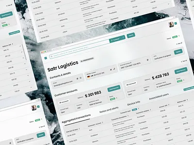 User Interface of Accounting Dashboard accounting dashboard design finance ui user experience user interface ux
