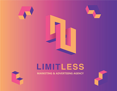 Limitless Agency Re-branding advertising artwork brand design brand identity branding branding design concept design graphic design graphicdesign icon identity infinity logo logo design logodesign rebranding redesign vector vectorart