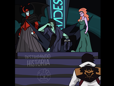 Hades and Persephone - Destripando la historia belmont castlevania destripandolahistoria dungeonsanddragons flat god goddess gods greek hades myth mythology persephone trevor trevorbelmont venger