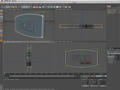 Painel CINEMA 4D branding design design gráfico logo logotipo minimal typography vector web