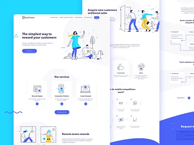 SayThanks Website WIP