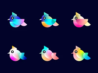Bird Colour Explore (wip) abstract logo bird bird logos brand designer brand identity brand identity designer branding design designer india lalit logo logo designer logo mark logos minimal logo modern logo print simple logo