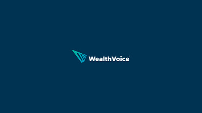 Wealth Voice app brand branding logo logotype voice w wealth wealth voice