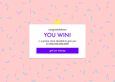 Daily UI Day 16: Pop Up app app design dailyui day 16 day016 day16 design email mail modal popover popup popups spam ui website