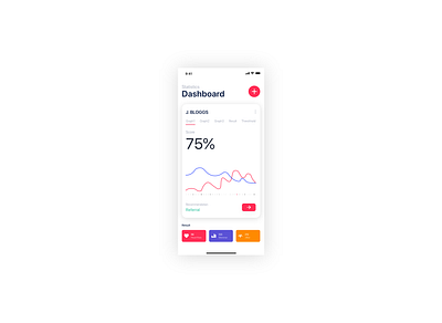 DAY 018 - ANALYTICS CHART app design flat icon illustration illustrator minimal ui ux vector