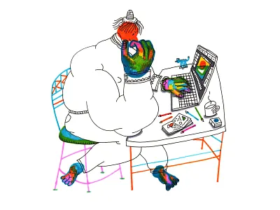 freelance designer characterdesign illustration painting