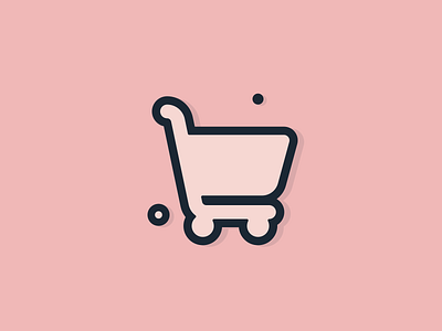 Shopping cart 100daychallenge design icon product design shop shopping shopping cart ui ux vector vector illustration