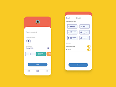 Add a new task app design flat minimal todo todo app todo list todolist ui ux web