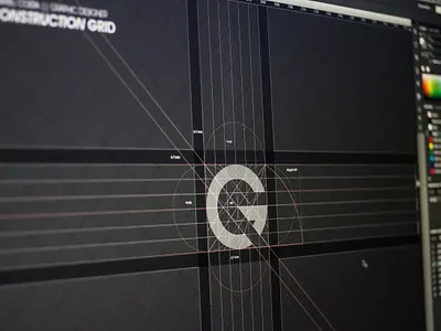 CONSTRUCTION GRID branding design gráfico icon logo logotipo minimal typography vector web website