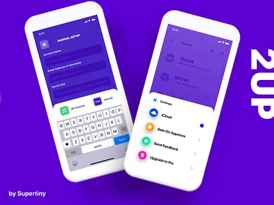 2FA- Manual upload and Settings camera ios manual settings