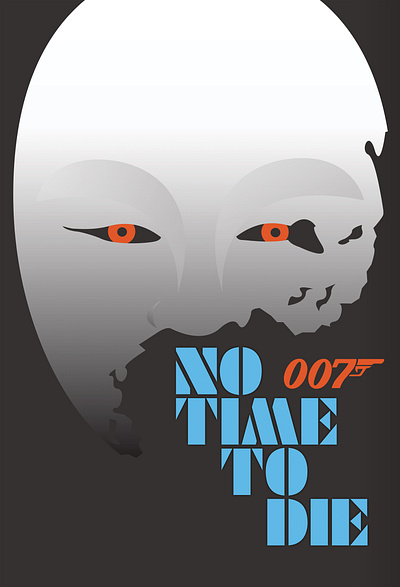 NOH MASK-No Time to Die 007 adobe illustrator illustration james bond no time to die ui vector