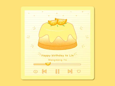 Happy birthday 系列——02 illustration