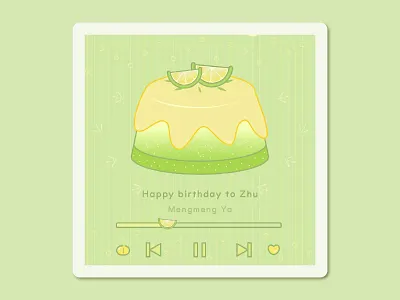 Happy birthday 系列——01 illustration