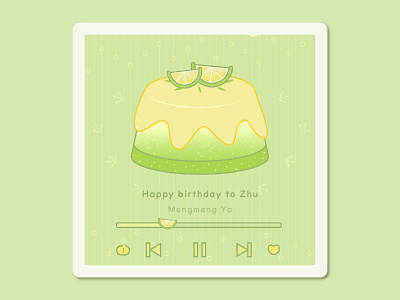 Happy birthday 系列——01 illustration