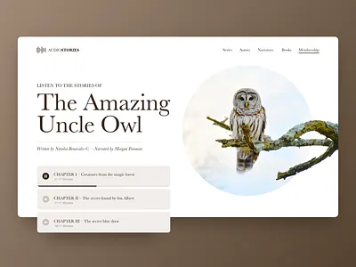 Audio player website audio player homepage player website