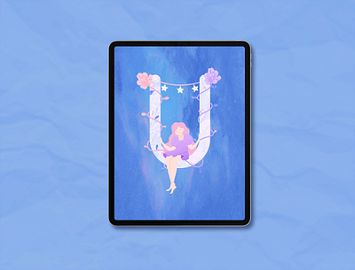 周练—字母穿插 illustration