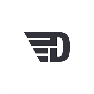 Alphabet Logo - Danang Drone branding design icon illustration illustrator logo typography vector