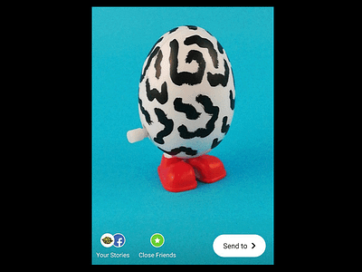 DAY 36. design designer easter easter egg freelance graphic design graphic designer instagram stories london poster poster design typography