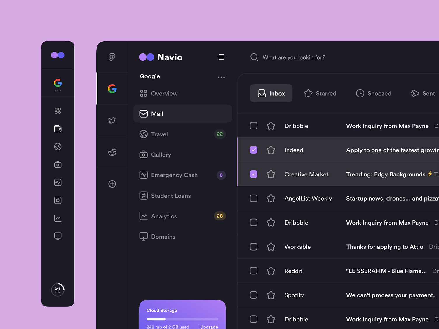 Navio UI Exploration by Nicholas Ergemla on Dribbble