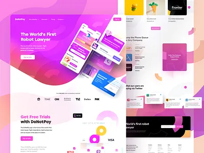 DoNotPay Homepage - Full View alex banaga blog broken heart documents donotpay free trial hbo hearts hero hotels lawyer netflix relationship robot scanner seo testimonial twitter visa website