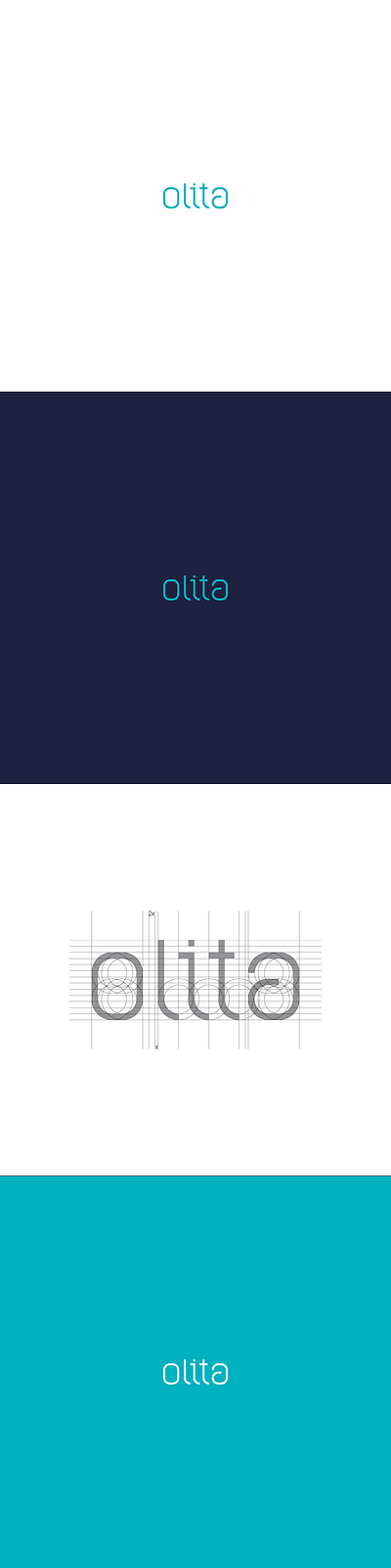 olita logo design letter logo typography