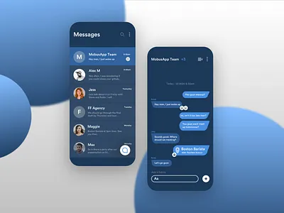 Direct Messaging App app design behance blue daily100challenge dailyui dailyuichallenge design direct messaging dribbble gradient interfacedesign messaging messaging app mobileapp mobileui socialmedia ui uidesign userinterface userinterfacedesign