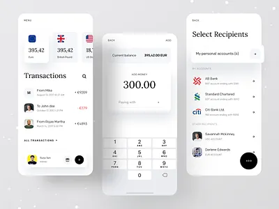 Money transfer | A Better Way to Handle Your Money bank app banking app branding branding agency branding design design dribbble dribbble best shot finance finance app financial fintech fintech app money money app ofspace ofspace agency payment app payment form payments