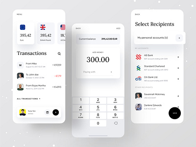 Money transfer | A Better Way to Handle Your Money bank app banking app branding branding agency branding design design dribbble dribbble best shot finance finance app financial fintech fintech app money money app ofspace ofspace agency payment app payment form payments