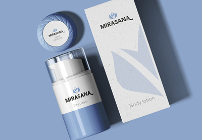 Logo and packaging design - Mirasana cosmetics cosmetics cosmetics packaging csomagolasdesign csomagolastervezes logodesign packagingdesign