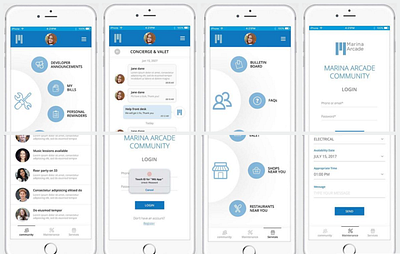 Arcade App design app branding design illustration logo minimal typography ui vector web website