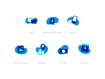 Permissions v2.0 | Icon Set design graphic design icon icon design icon set iconography illustration permissions ui