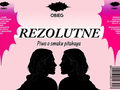 beer - Rezolutne branding graphic design illustrator label logo packagedesign