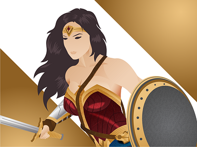 Princess of Themiscyra character dc dccomics design dribbble follow graphicdesign illustration releasethesnydercut shot vector wonderwoman ww84
