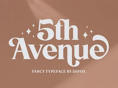 5th Avenue Font branding classic font design display font elegant font font font design fonts graphic design lettering logo font retro font retro fonts typeface typeface. lettering typefaces typography vintage font vintage fonts vintage lettering