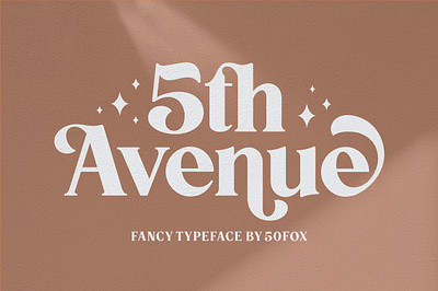 5th Avenue Font branding classic font design display font elegant font font font design fonts graphic design lettering logo font retro font retro fonts typeface typeface. lettering typefaces typography vintage font vintage fonts vintage lettering
