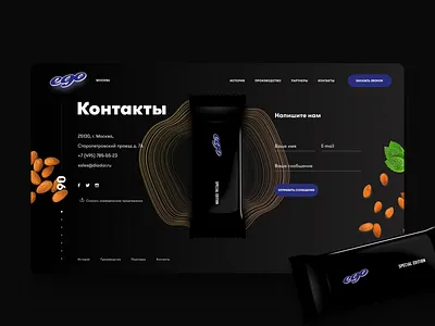EGO / Concept ui ux web website
