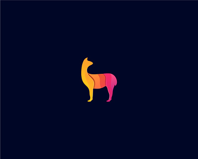 ALPACA alpaca animal colorful colour design fimbird logo