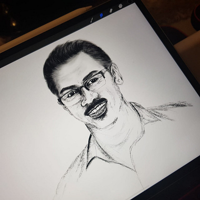 Portrait #1 illustration ipadpro procreate sketch sketching