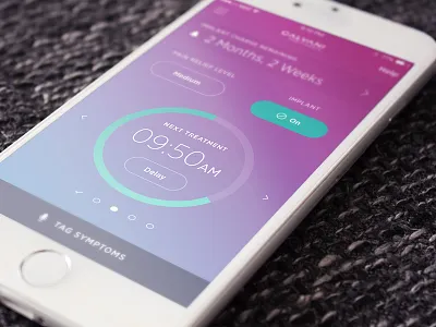 McLaren healthcare neuromodulation project design digital drawing health health app health care industrial design interactive design interface mclaren mobile pain prototype sketch treatment ui ux